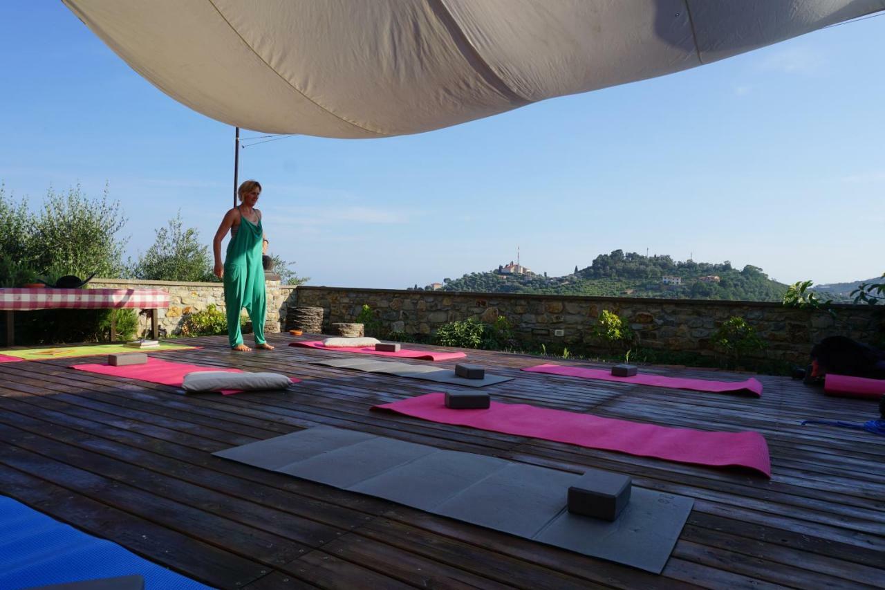 La Quercia Agriturismo อิมเปรีอา ภายนอก รูปภาพ