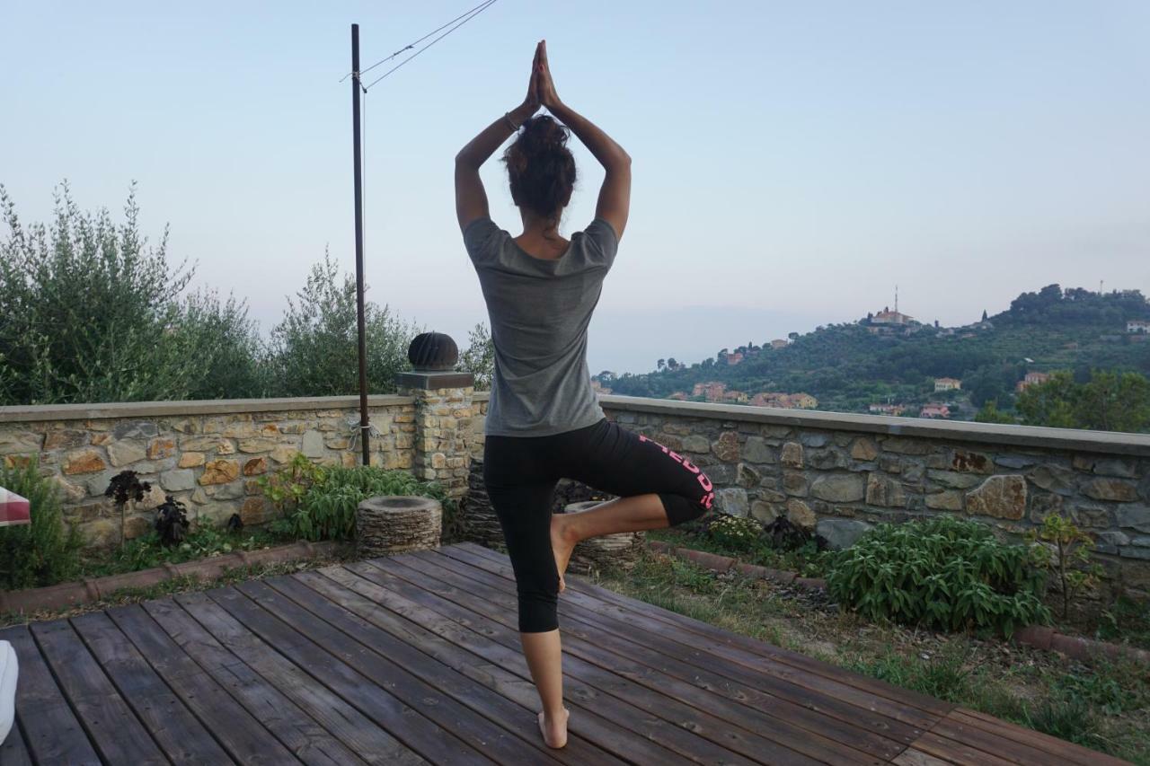 La Quercia Agriturismo อิมเปรีอา ภายนอก รูปภาพ